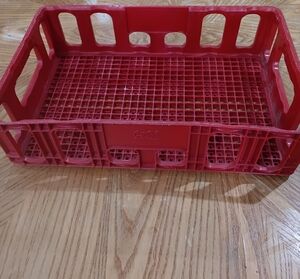 Red Coke.. Coca Cola can bottle tray carrier